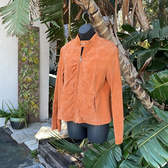 Wilsons leather ruched suede jacket - Picture 3 of 14